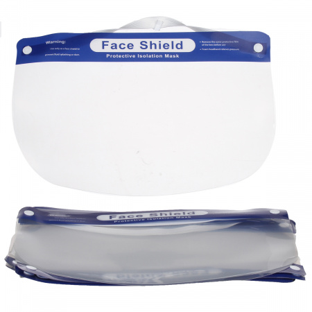 Ммаска прозрачная защитная FACE SHIELD 10 штук в упаковке