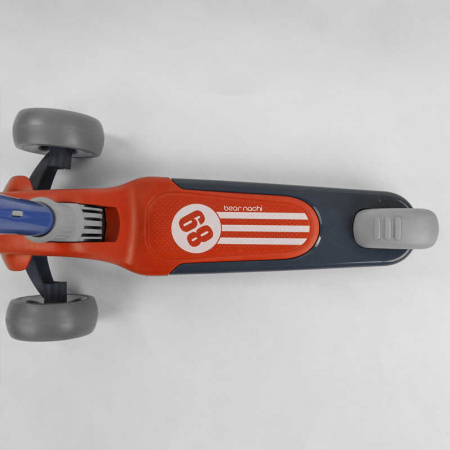 Самокат_трехколесный_RS-9119_(6)_Best_Scooter_КРАСНЫЙ_складной_алюминиевый_руль_3_колеса_PU_со_свето