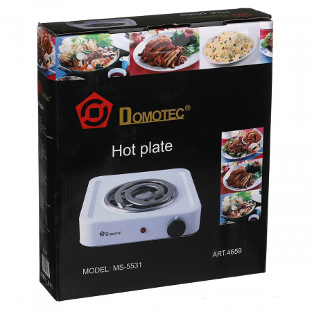 Плита настольная спиральная Domotec (5531)