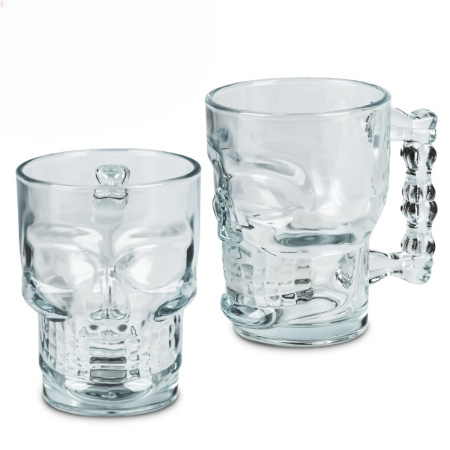 Бокалы пивные High Quality Череп 500 мл 2 шт (R2980)
