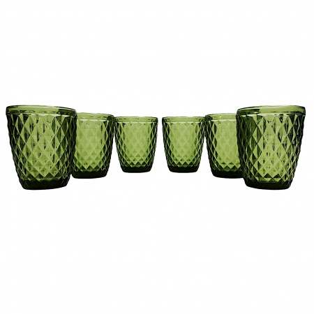 Набір склянок Garbo Glassware 6 шт (5209DZS) Green
