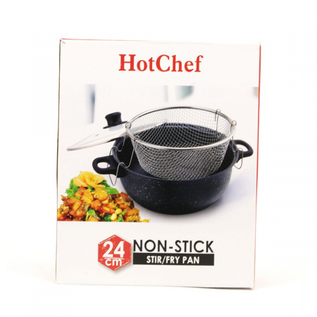 Каструля-фритюрниця HotChef 24 см 2.6 л (24 FP)