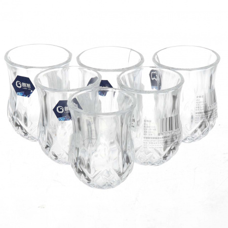 Набір чарок Lang Xu Glass 52 мл 6 шт (1506 LXY)
