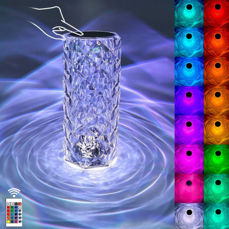 Настольная лампа-ночник Crystal Table Lamp