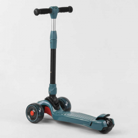 Самокат_трехколесный_Best_Scooter_CR-84305_MAXI_(6)_БИРЮЗОВЫЙ_складной_алюминиевый_руль_3_колеса_PU_