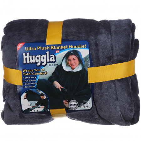 Плед із капюшоном HUGGLE HOODIE BLANKET