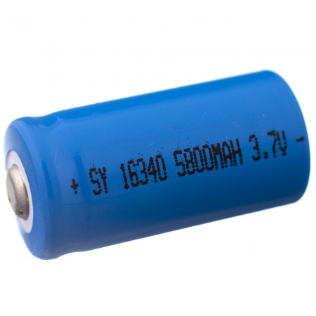 Аккумулятор батарейка 5800 mah (16340)