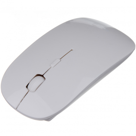 Мышка USB беспроводная Run Tong (белая)