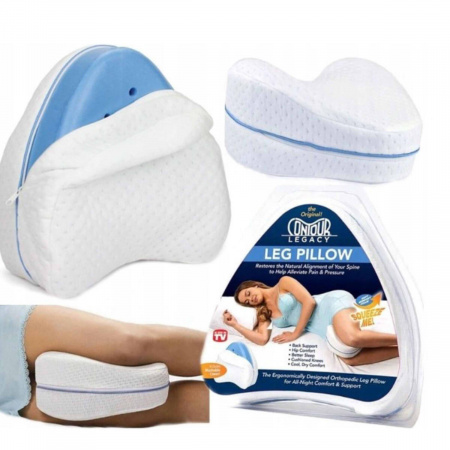 Подушка ортопедична для ніг та колін Contour Legacy Leg Pillow