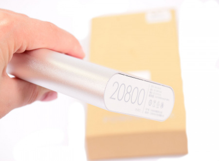 Павер Банк UKC 20800 mAh (реальная 9600 mAh) 02-NDY Silver