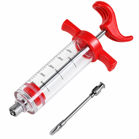 Шприц для маринования мяса Kitchenware Needle Syringe пластиковый