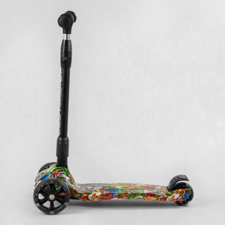 Самокат_трехколесный_Best_Scooter_46-009_MAXI_(6)_складной_алюминиевый_руль_3_колеса_PU_со_светом_пе