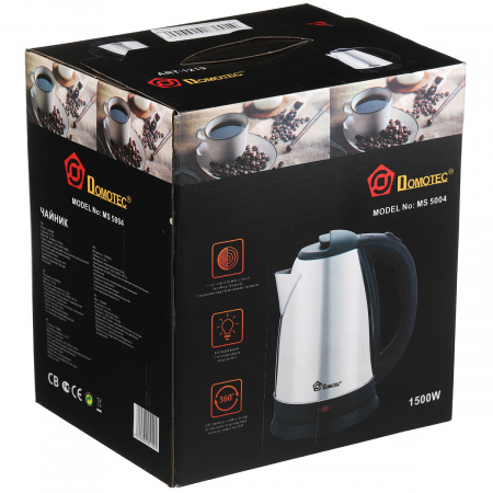 Електрочайник Domotec 1.8 л MS 5004