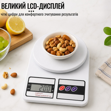 Весы кухонные A-PLUS (SF-400)