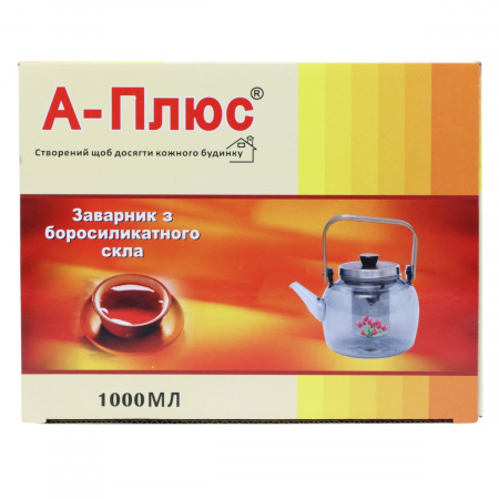 Заварочный чайник A-PLUS 1.0 л (1032)
