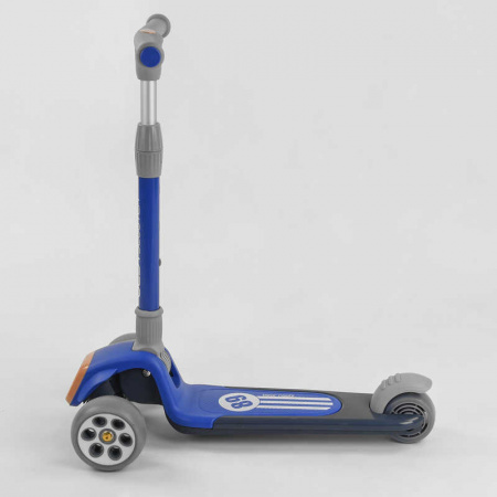 Самокат_трехколесный_RS-8999_(6)_Best_Scooter_СИНИЙ_складной_алюминиевый_руль_3_колеса_PU_со_светом_