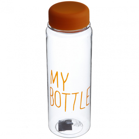 Пляшка для напоїв My Bottle + чохол (0426) Жовта