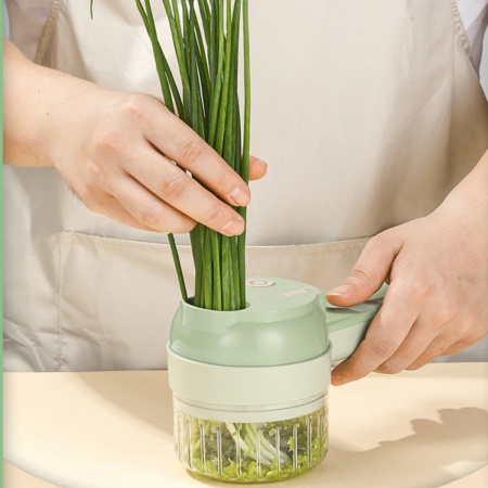 Подрібнювач ручний електричний Food Chopper Catling 4 в 1 