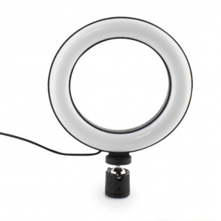 Кольцевая LED лампа USB 16 см для селфи RING LIGHT