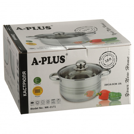 Кастрюля A-PLUS 10 л (2171)