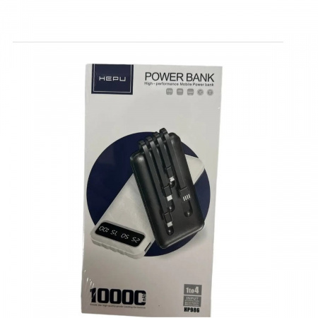 Мобільна зарядка Power Bank HEPU HP986 10000 mAh