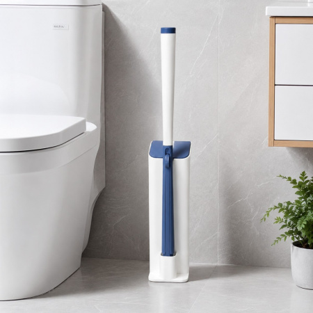 Туалетный ершик со сменными моющими губками Toilet Brush 8 предметов (R30698)