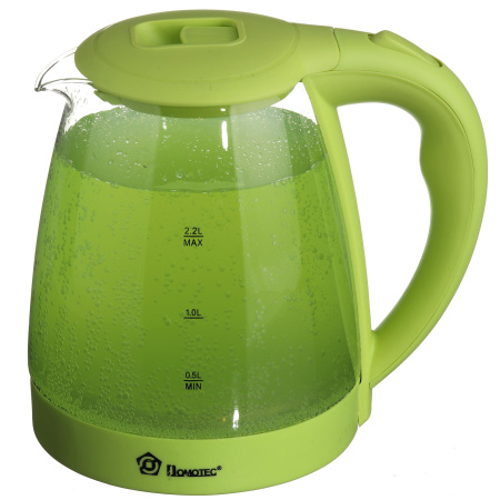 Чайник стекло Domotec 0.0 л (MS-8212) Light Grine