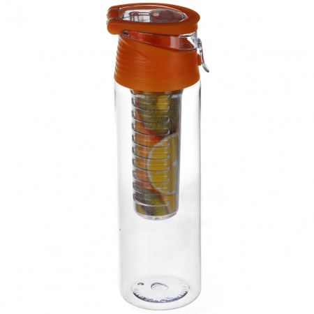 Пляшка для напоїв My Bottle з колбою під фрукти (700MB) Жовта