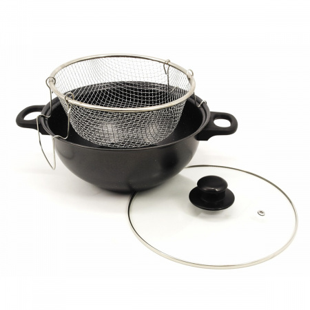 Каструля-фритюрниця HotChef 24 см 2.6 л (24 FP)