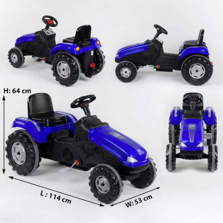 Трактор_педальный_07-321_BLUE_(1)_клаксон_на_руле_сидение_регулируемое_колеса_с_резиновыми_накладкам