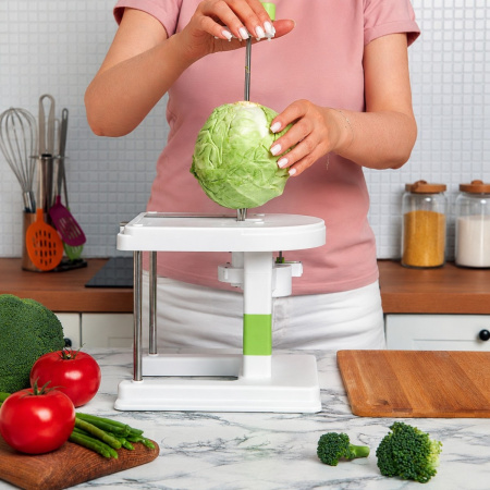 Капусторізка механічна CABBAGE CUTTER шатківниця для капусти з 3 запасними лезами в комплекті