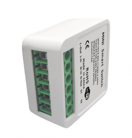 Розумне реле Smart Home wi-fi 16A (7926)