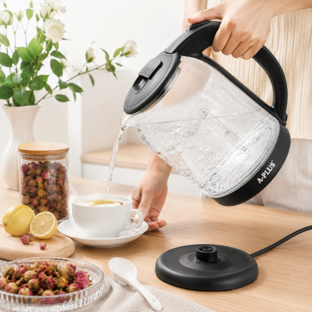 Електрочайник скло A-PLUS 2.0 л (2133)