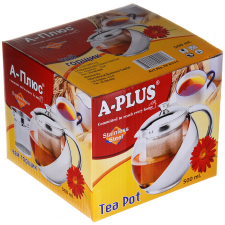 Чайник для заварювання A-PLUS 0.5 л (0111)