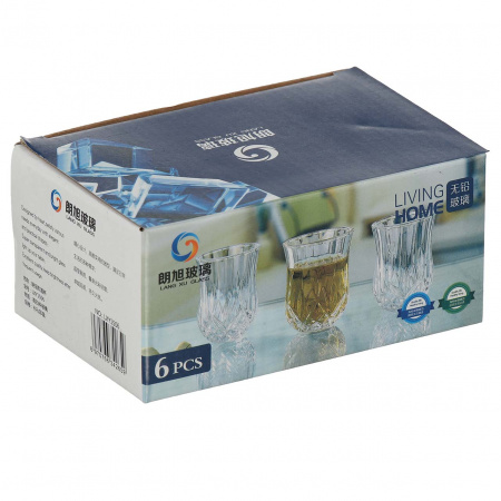 Набір чарок Lang Xu Glass 52 мл 6 шт (1506 LXY)