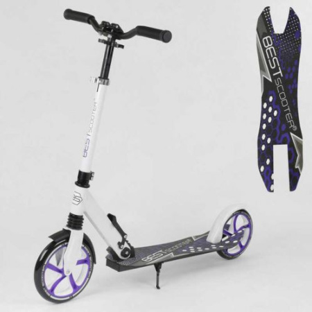 Самокат Best Scooter 2 колеса 91458 Белый