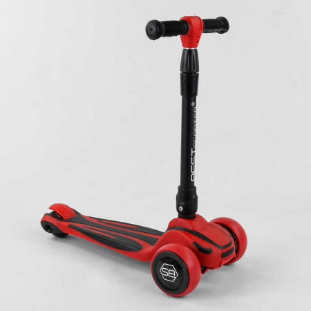Самокат_трехколесный_S-5896_(6)_Best_Scooter_MAXI_складной_алюминиевый_руль_3_колеса_PU_со_светом_d=
