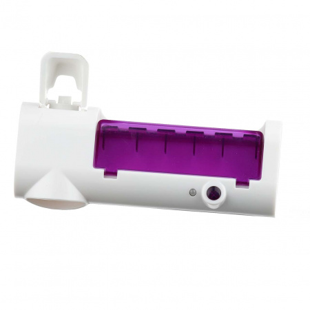 Держатель диспенсер для зубной пасты и щеток УФ стерилизатор BRUSH STERILIZER