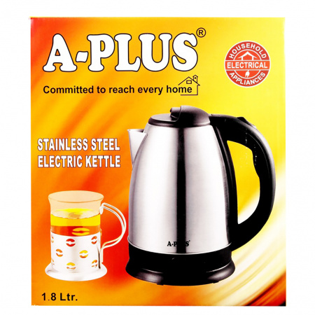 Электрочайник A-Plus 2,0 л  (2141) Нержавейка