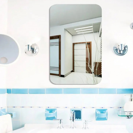 Акриловое самоклеющееся зеркало STICK MIRROR 30 х 60 см