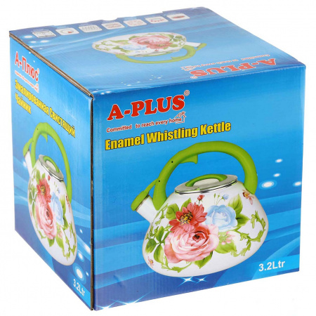 Чайник емальований A-PLUS 3.2 л (2053)