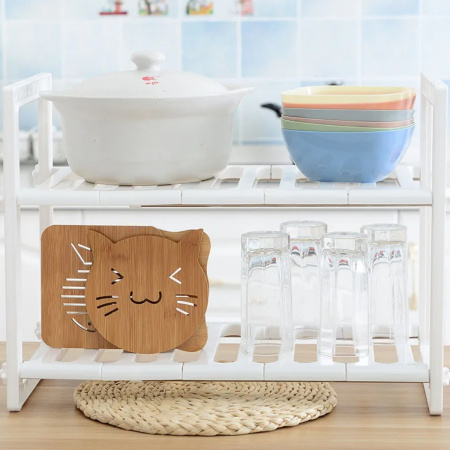 Полиця під раковину Kitchen Rack 2 яруси