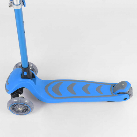 Самокат_трехколесный_38603_(4)_Best_Scooter_ГОЛУБОЙ_складной_алюминиевый_руль_4_колеса_PU_со_светом_