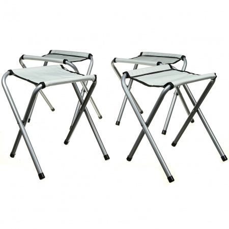 Стол раскладной + 4 стула Folding table (5463) Белый