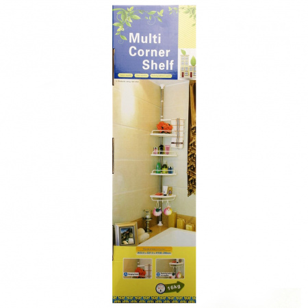 Полиця кутова для ванної кімнати Multi Corner Shelf