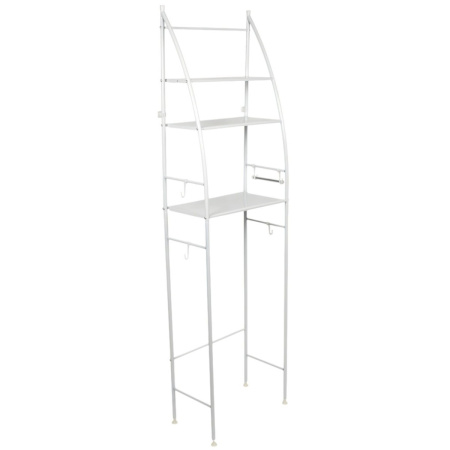 Полиця стелаж підлогова над унітазом Toilet Rack 47 х 25 х 160 см (362 TO)