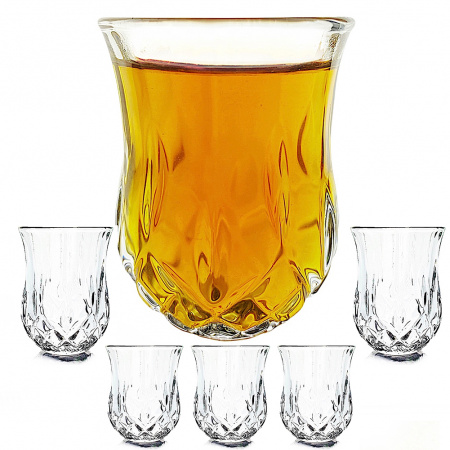 Набір чарок Lang Xu Glass 52 мл 6 шт (1506 LXY)