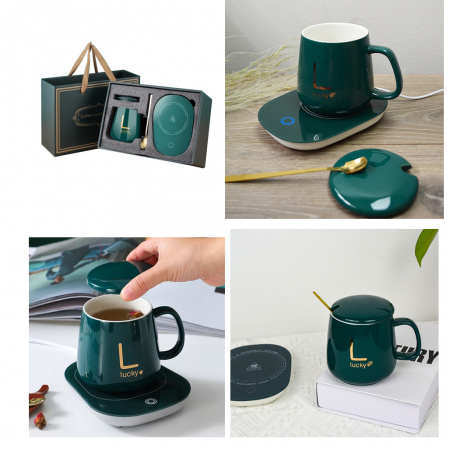 Чашка з підігрівом Lucky style 380 мл (R88546)