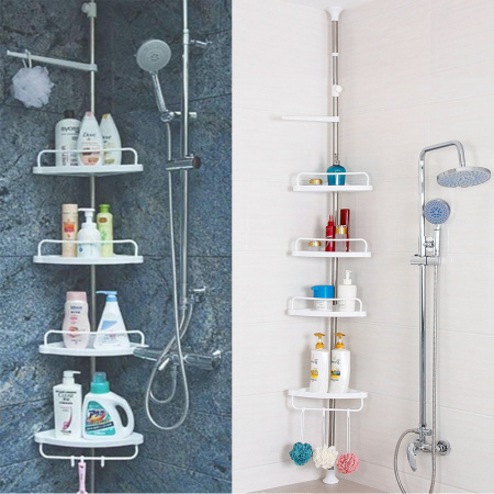 Полиця кутова для ванної кімнати Multi Corner Shelf