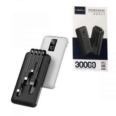 Мобільна зарядка Power Bank HEPU HP985 30000 mAh